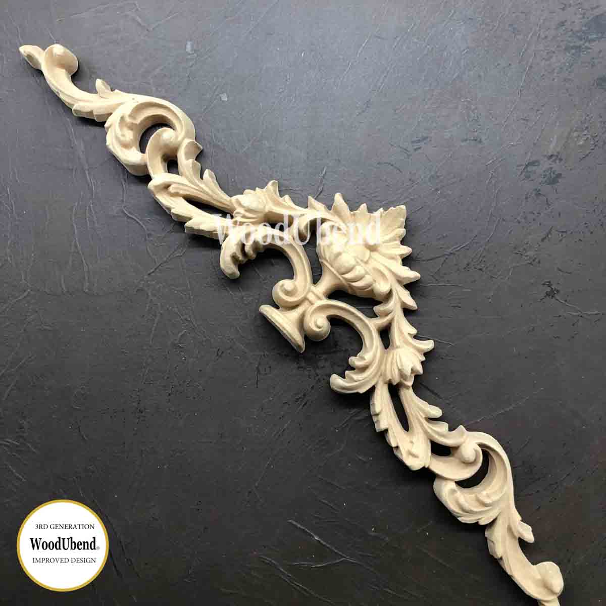 WoodUbend Large Applique WUB 1260- Architectural Applications, Renovations, Large Furniture