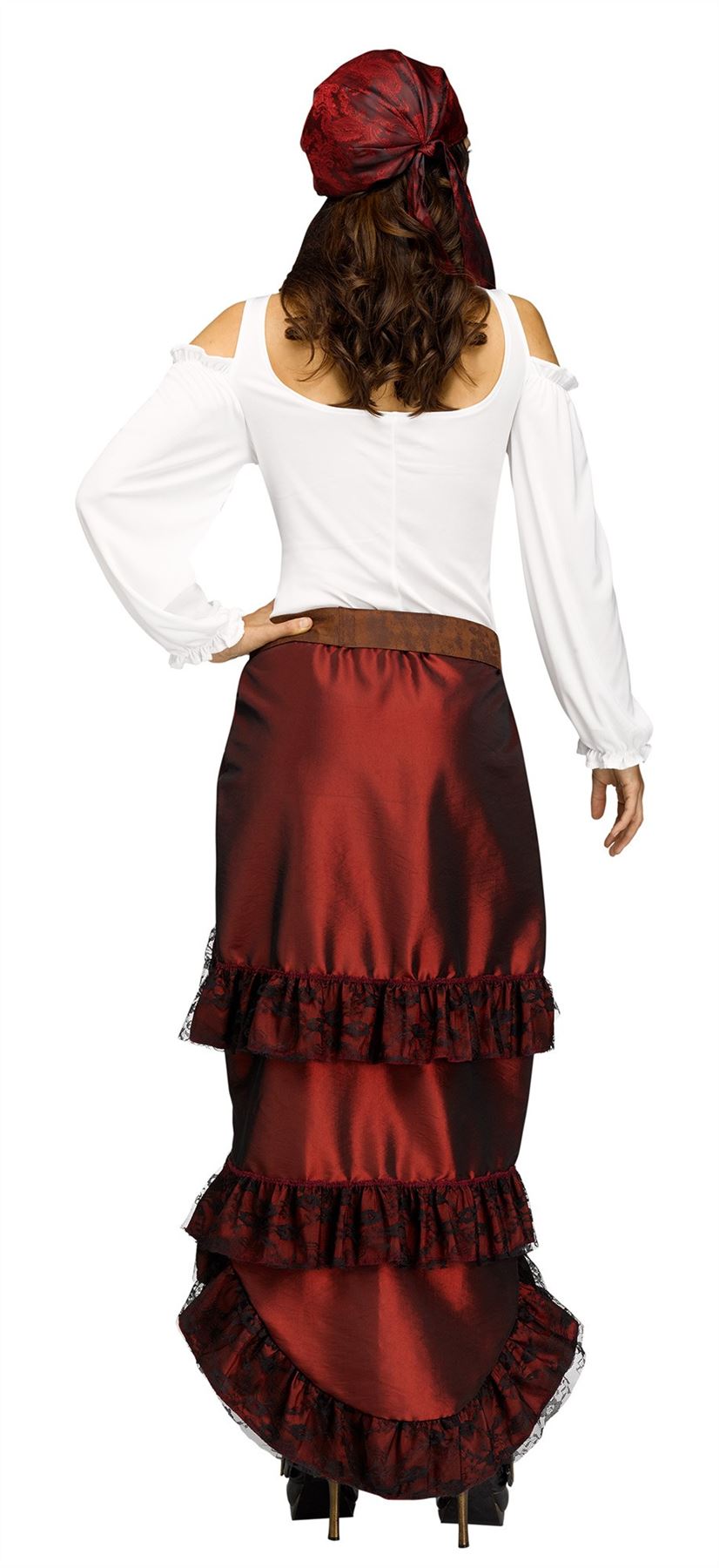 Womens Pirate Queen Adult Halloween Costume Ahoy Matey Size M/L