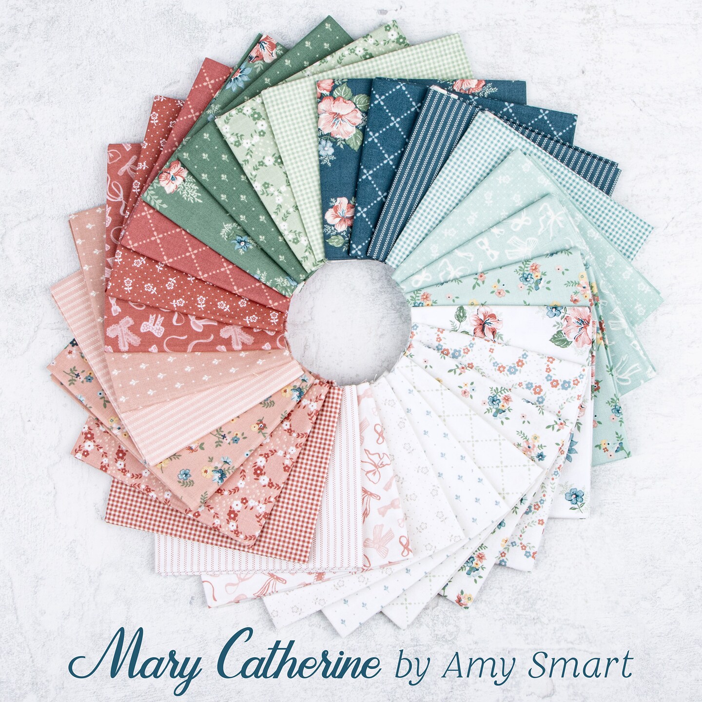 Bows in Faded Red (c16702-fadedred) | Mary Catherine | Amy Smart | Riley Blake