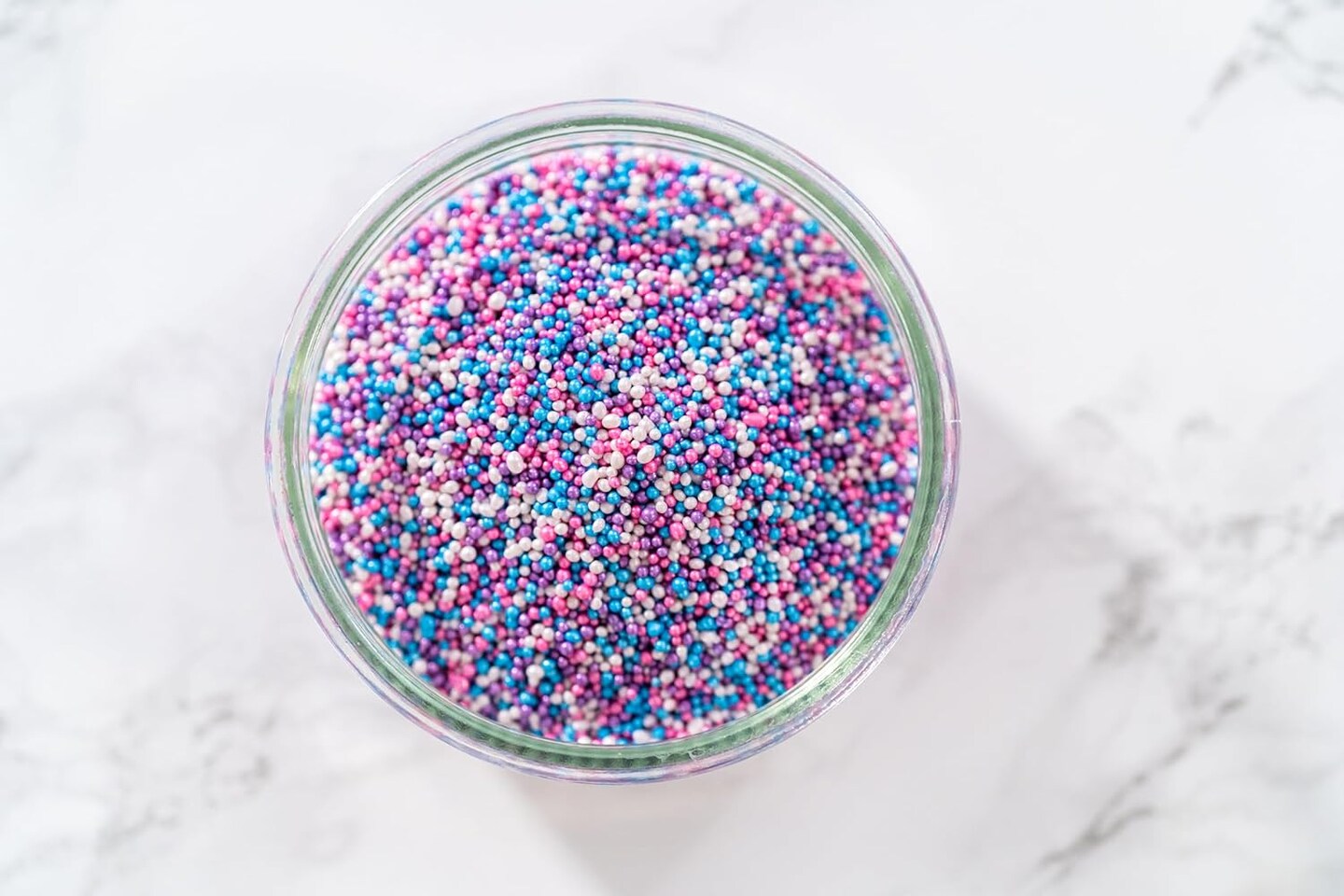 Edible Pastel Colors Nonpareils Sprinkles &#x26; Jimmies Sprinkles for Cupcakes 9.4 ounces, Pastel Sprinkles Edible for Cake Decorating (Made in USA)