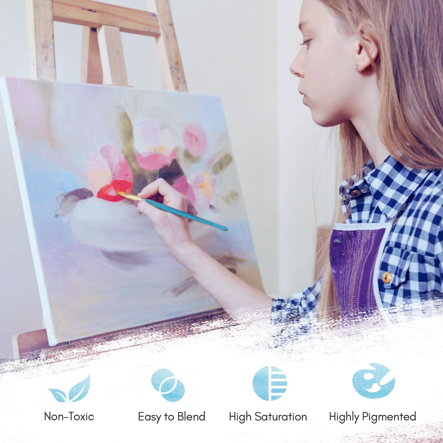 Watercolor Paint Set 50 Colors, Travel Watercolor Set with Portable Carrying Case, Papers, Brushes and Accessories, Ideal for Artists, Amateur Hobbyists and Painting Lovers