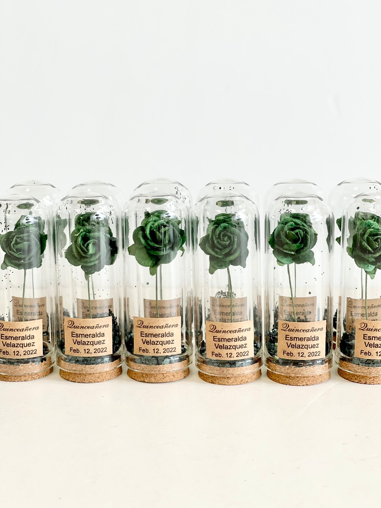 Bulk Wedding Favors for Guests, Custom Beauty and the Beast Favor, Personalized Green Party Favors, Thank You Gifts, Elegance Souvenirs product 3