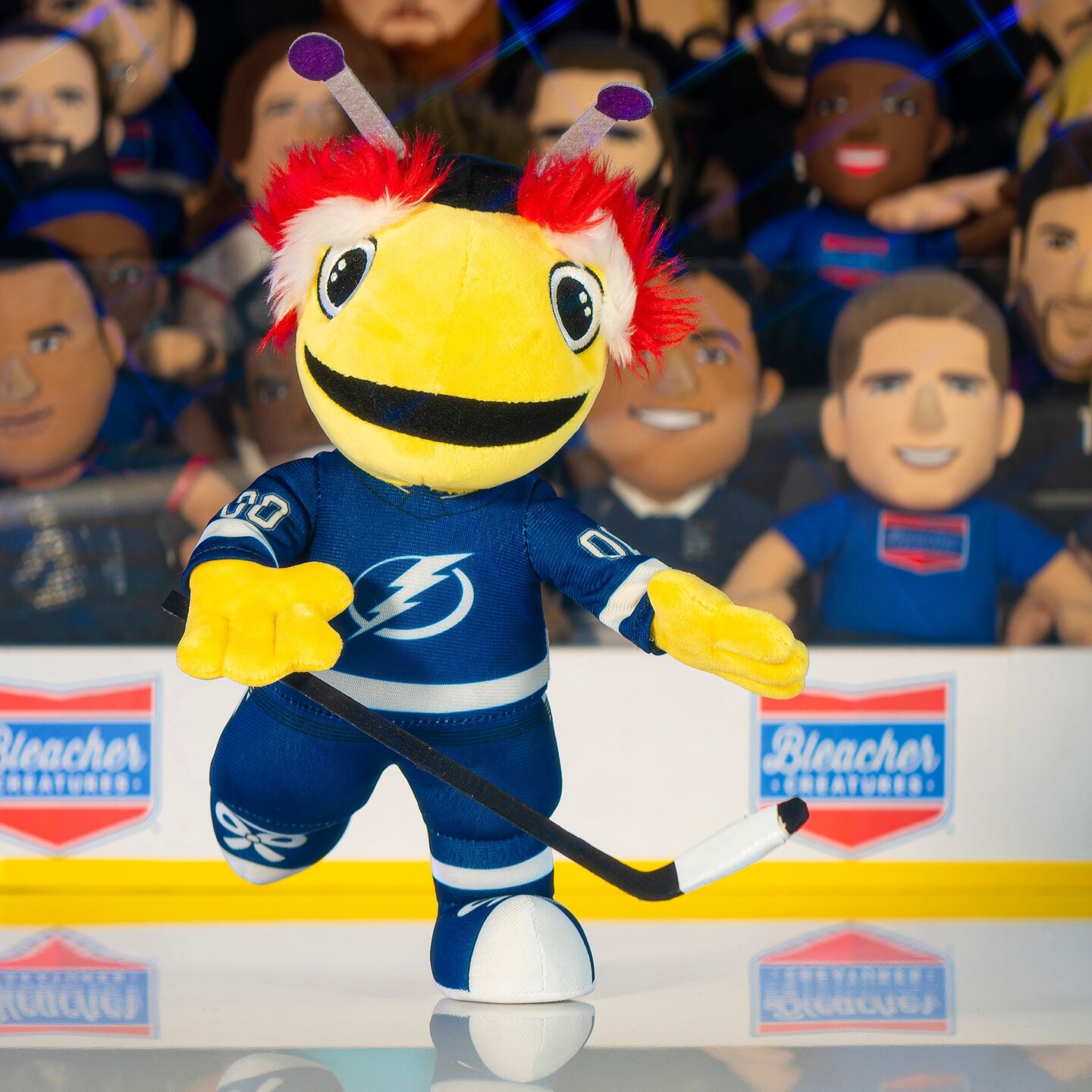 Bleacher Creatures Tampa Bay Lightning Mascot Thunderbug 10" Plush Figure