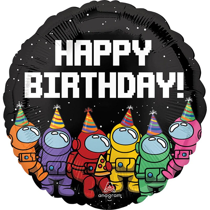 Spies in Space Foil Balloon 18&#x22; Alien Birthday Party Decoration
