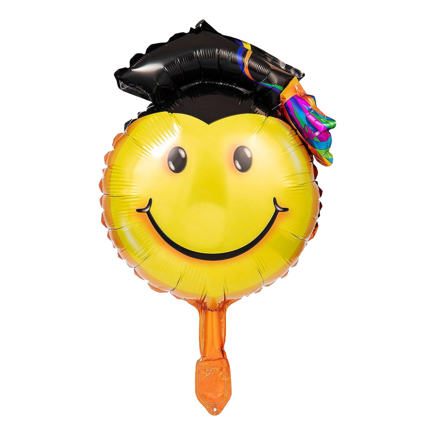 Creative Converting Graduation Smiley Face Foil Balloons 3 Count