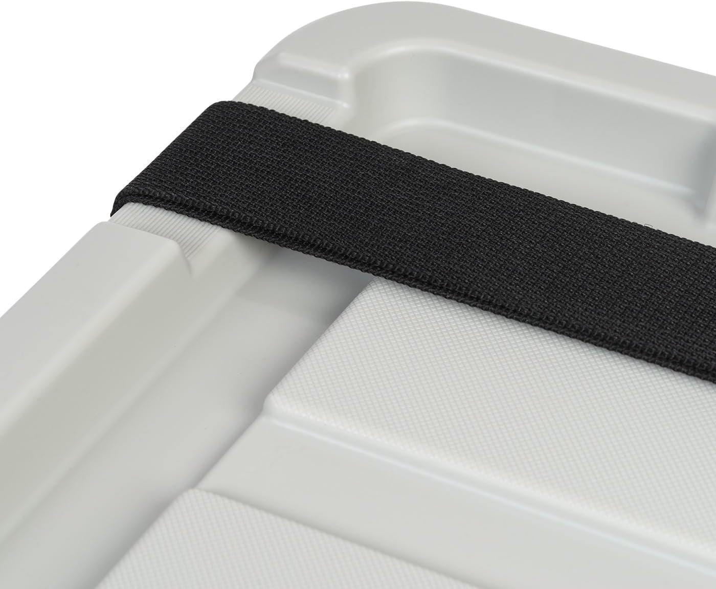 IRIS USA 19 Gallon Lockable Storage Totes with Lids, 6 Pack - Gray, Heavy-Duty Durable Stackable Containers, Large Garage Organizing Bins Moving Tubs