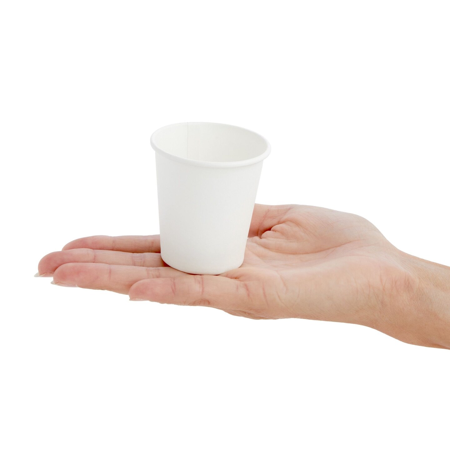 600 Pack 3 oz Paper Cups for Bathroom, Mouthwash, Disposable (White)