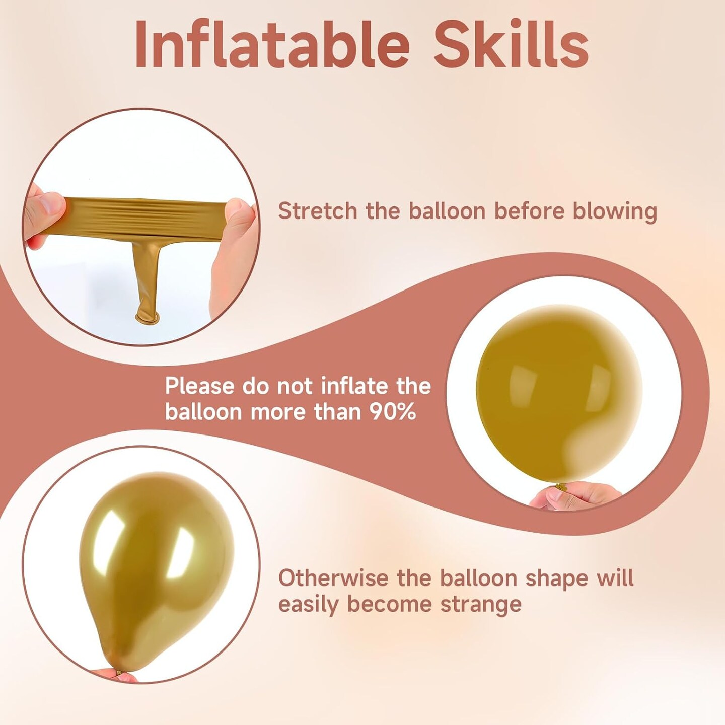 Rose Gold Balloon Garland Kit, 142Pcs Nude Pastel Pink Gold and Rose Gold Confetti Balloon Arch Kit with Electric Pump for Wedding Bridal Shower Princess Party Girl Birthday Baby Shower Decorations