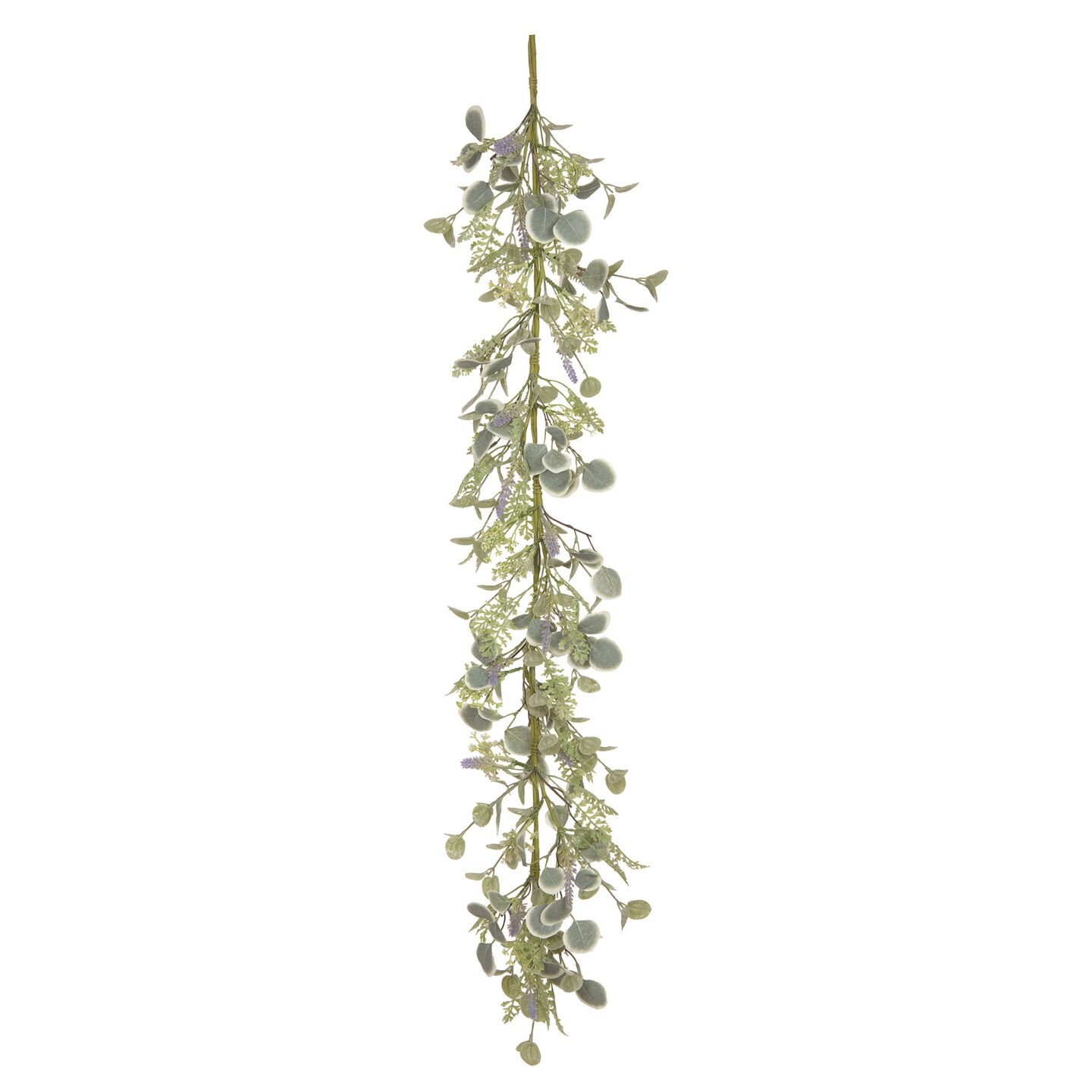 Transpac Artificial 60 in. Green Spring Sienna Eucalyptus Garland