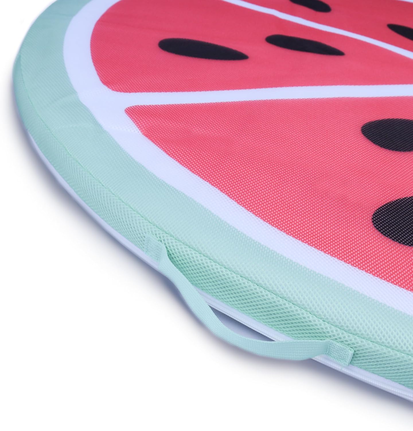 Sun Disc Watermelon Pool Lounger Floats - 2024 Upgrade - Self-Inflating Expanding Memory Foam Pool Float