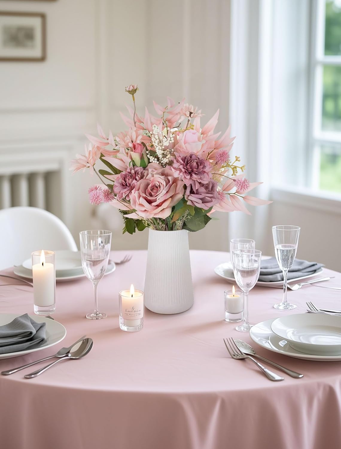 Flower Centerpieces for Tables in Vase
