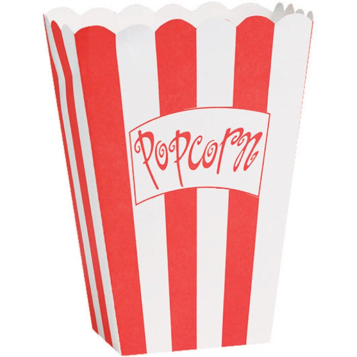 Movie Night Popcorn Box Small (8/Pkg)