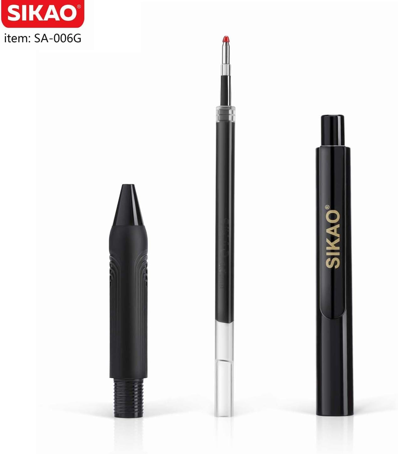 Gel Pens 12 Pack Premium Rollerball Gel Pens Black Ink Medium Point (0.7mm) Click Retractable Ballpoint Gel Pens Bulk Quick Dry Ink Super Soft Grip Smooth Writing for Journaling No Bleed