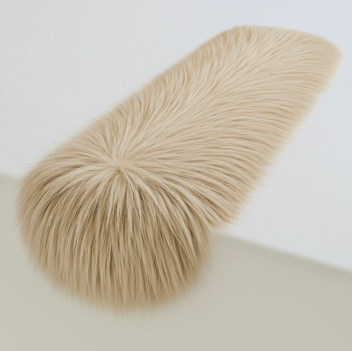 FabricLA Luxurious Faux Fur Table Runner | Fluffy Elegance in Various Colors &#x26; Sizes