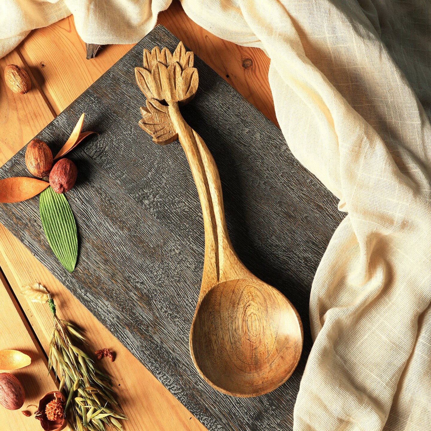 Wooden Cooking Utensil Set/Salad Servers-Set Of 2