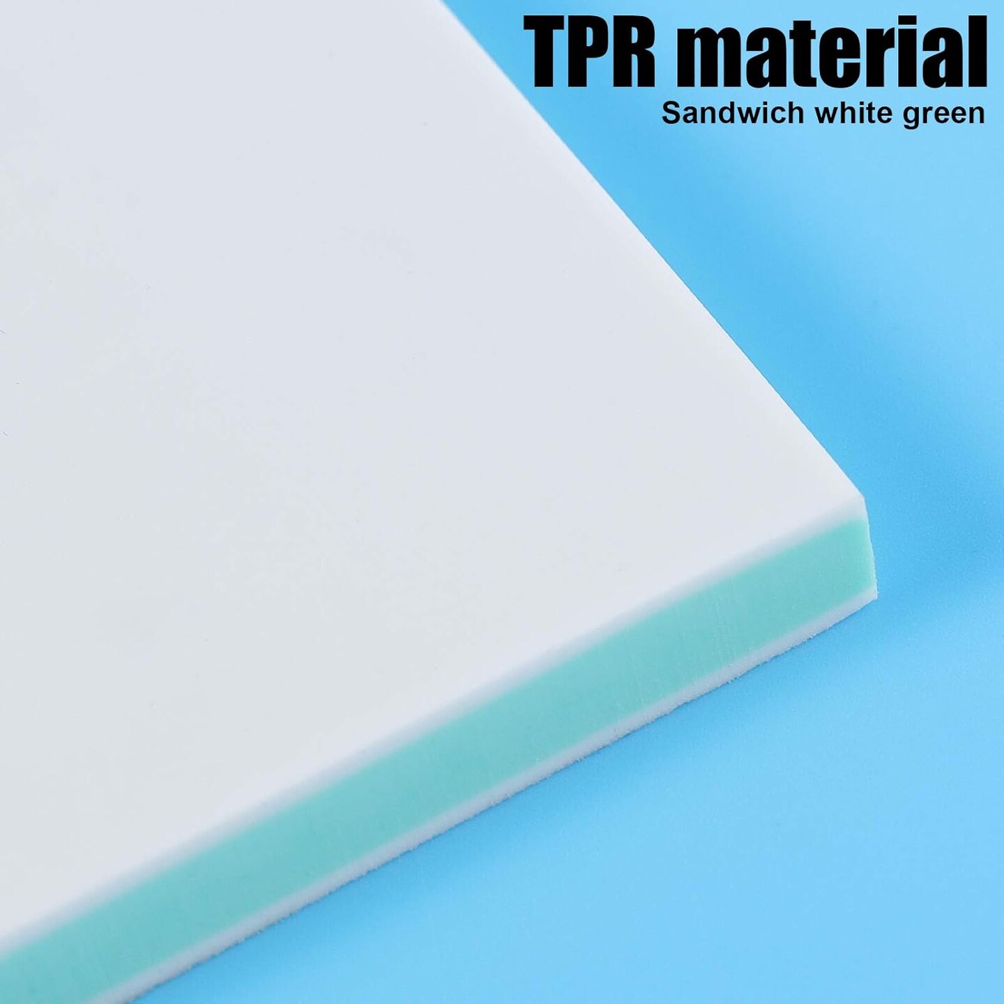 15-Pack 4"x6" Soft Rubber Carving Blocks for Stamps, Printing & DIY Crafts