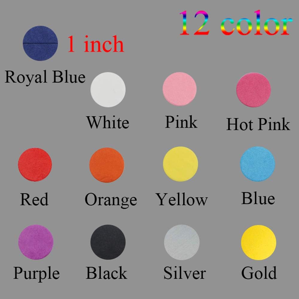 1 inch Tissue Paper Confetti 5000 pcs Circle Confetti Wedding &#x26; Birthday Party Decoration Royal Blue