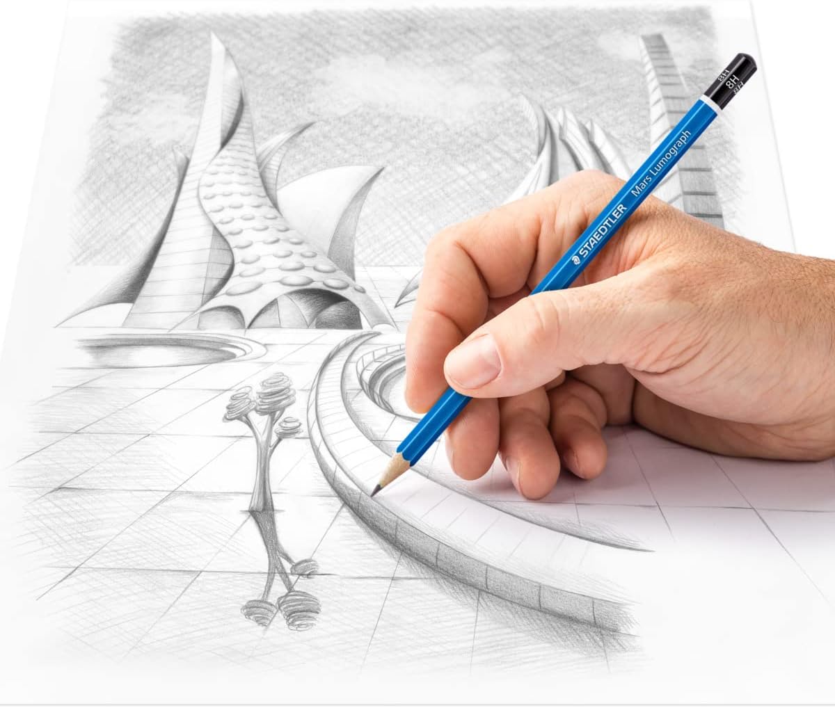 Graphite Art Drawing Pencil, 6 Pencils