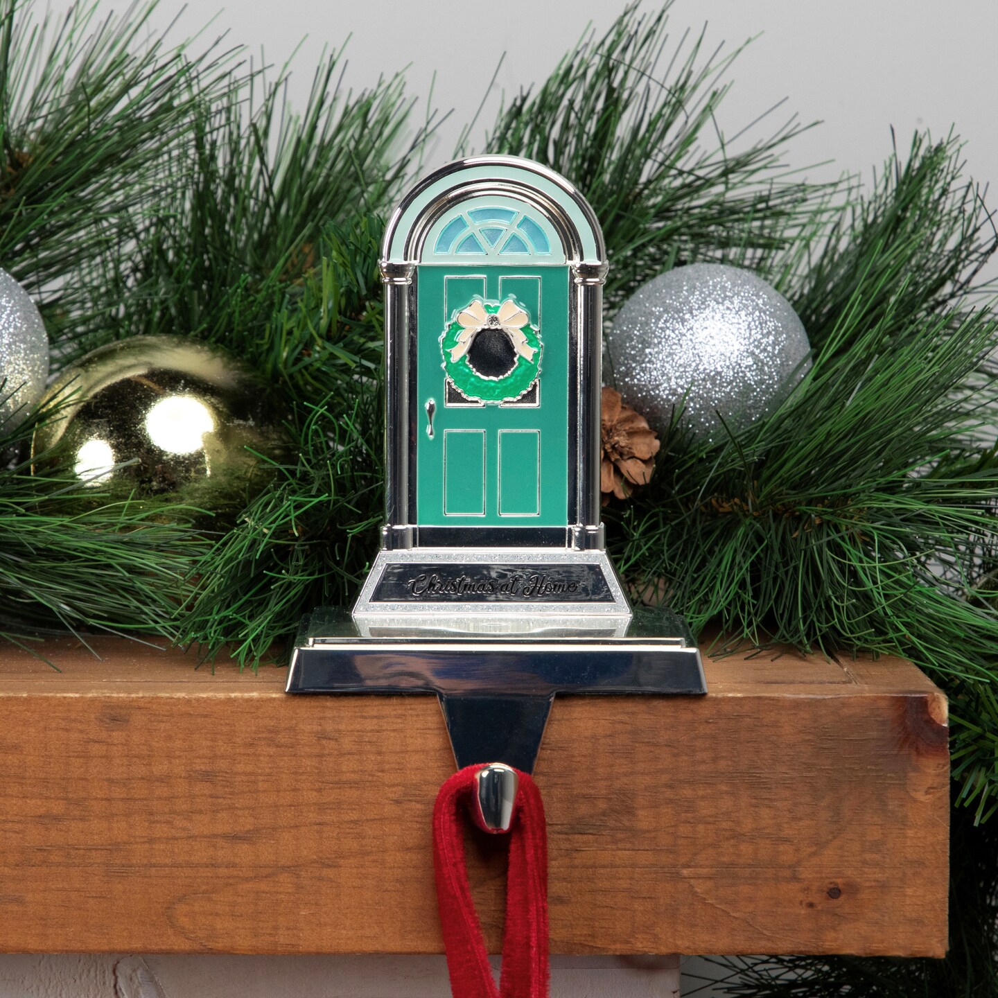 Northlight Christmas At Home Front Door Stocking Holder - 5&#x22;