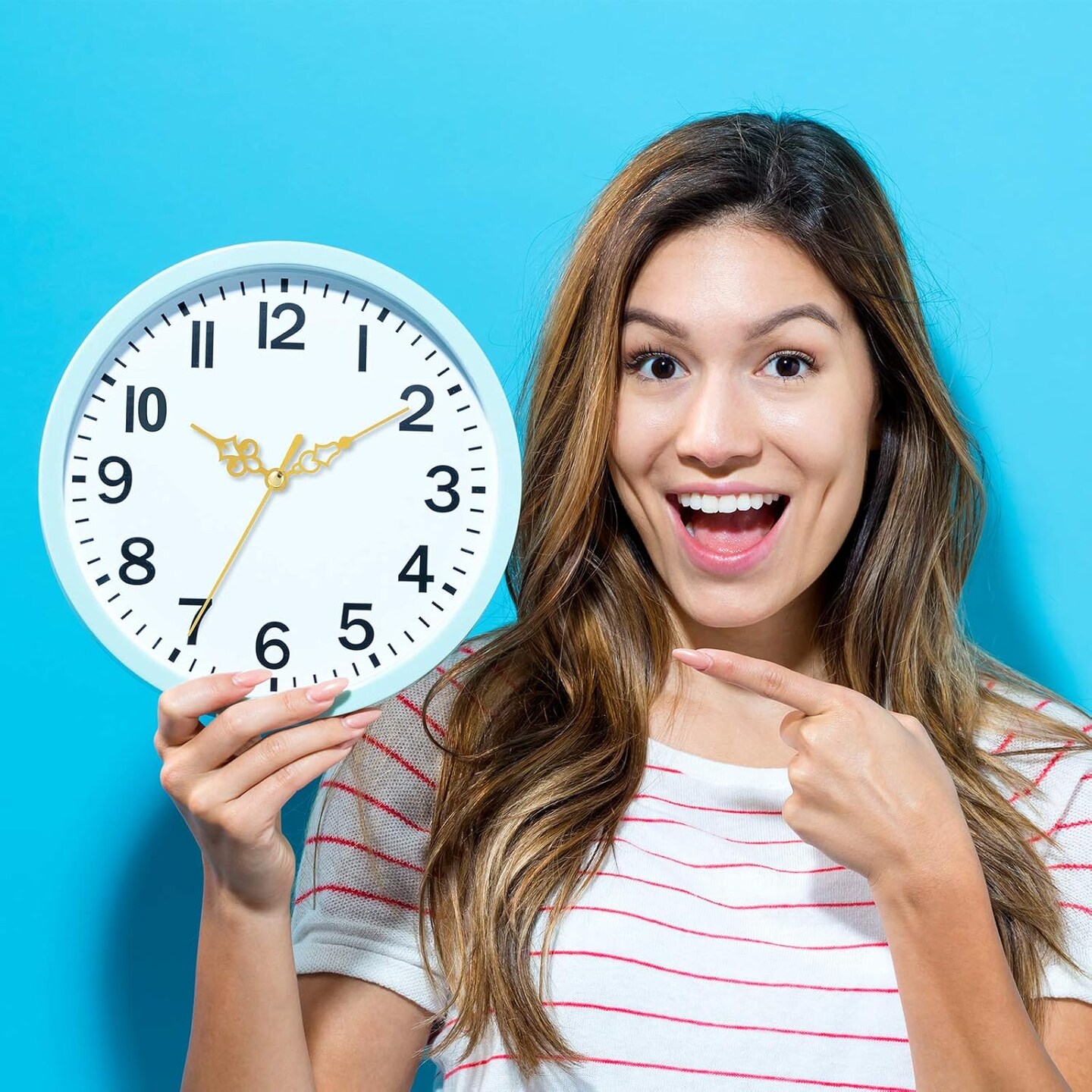 3-Pack Non-Ticking Quartz Clock Movements – Battery Operated, 6 Sets Short Hands, 0.5"/13mm Shaft.