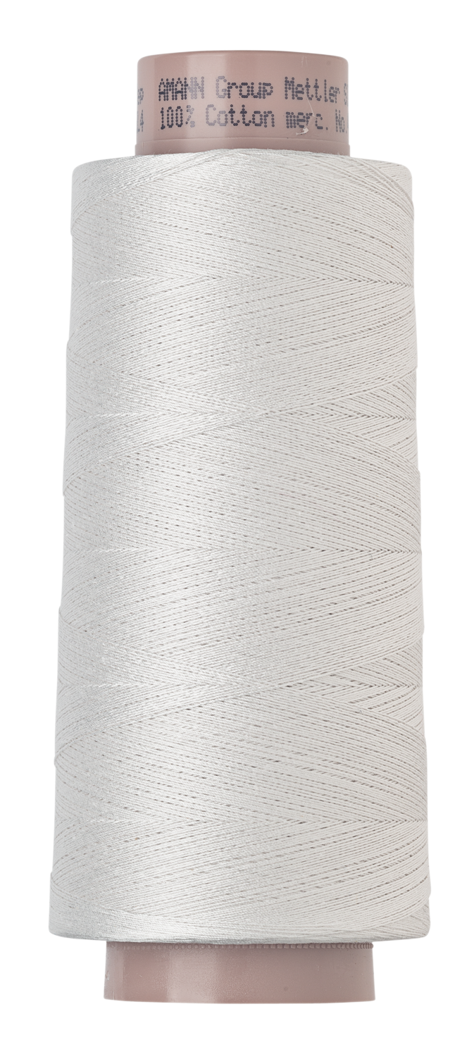 Porcelain (9140-1601) | Silk-Finish Cotton 40wt (1463M / 1600Y) | Mettler Thread
