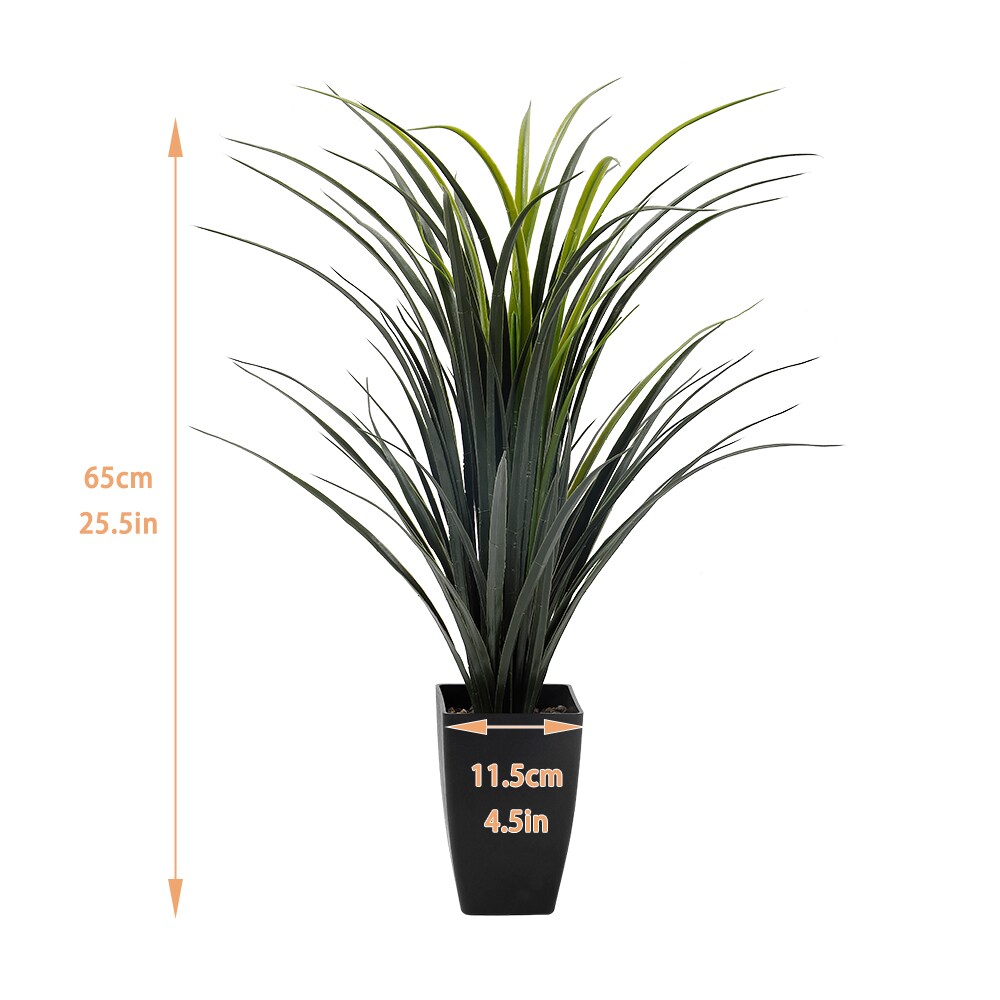 Realistic Artificial Potted Plant &#x2013; Lifelike Fake Greenery for Indoor Home Decor, Low Maintenance Faux Plant in Premium Pot