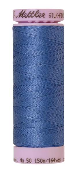 Tufts Blue (9105-1464) | Silk-Finish Cotton 50wt (150M / 164Y) | Mettler Thread