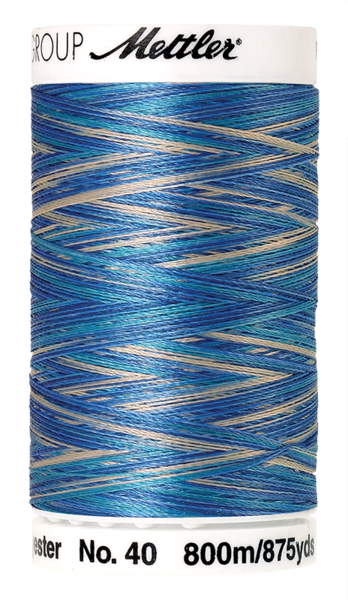 Faded Denim (4880-9605) | Poly Sheen Multi (800M / 875Y) | Mettler Thread