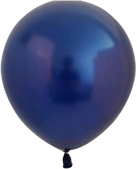Navy Blue Balloons Arch Garland Kit 119pcs Chrome Gold Balloons for Wedding Graduation Birthday Party Decor