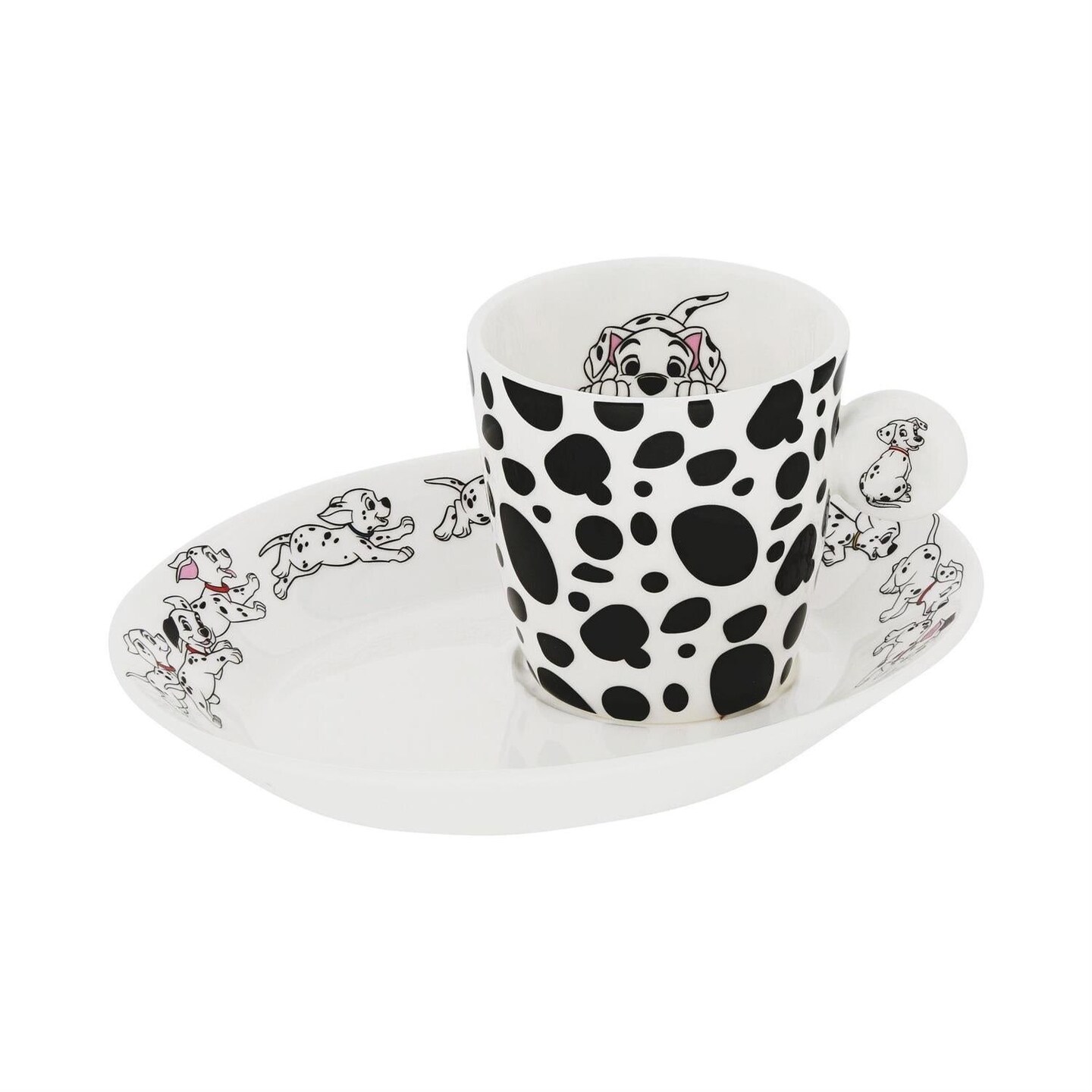 Disney English Ladies: 101 Dalmatians Decorative Cup &#x26; Saucer
