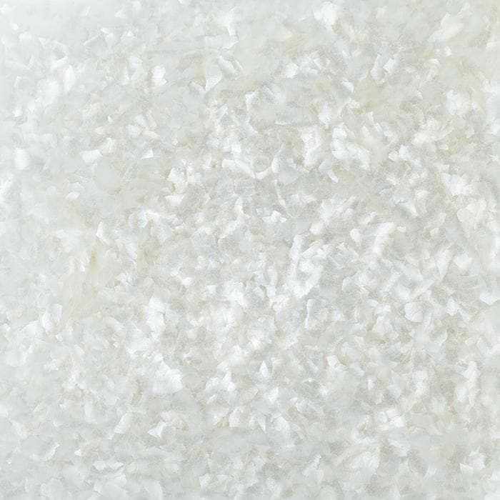 White Edible Shimmer Flakes 4 Gram Jar