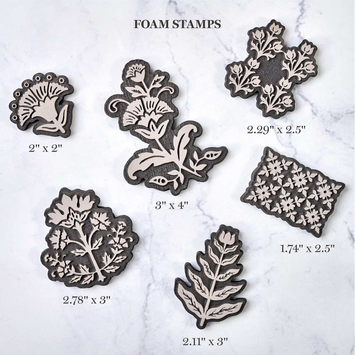 Martha Stewart&#x2122; Vintage Florals Stencil Kit - 14 pc. - 68513