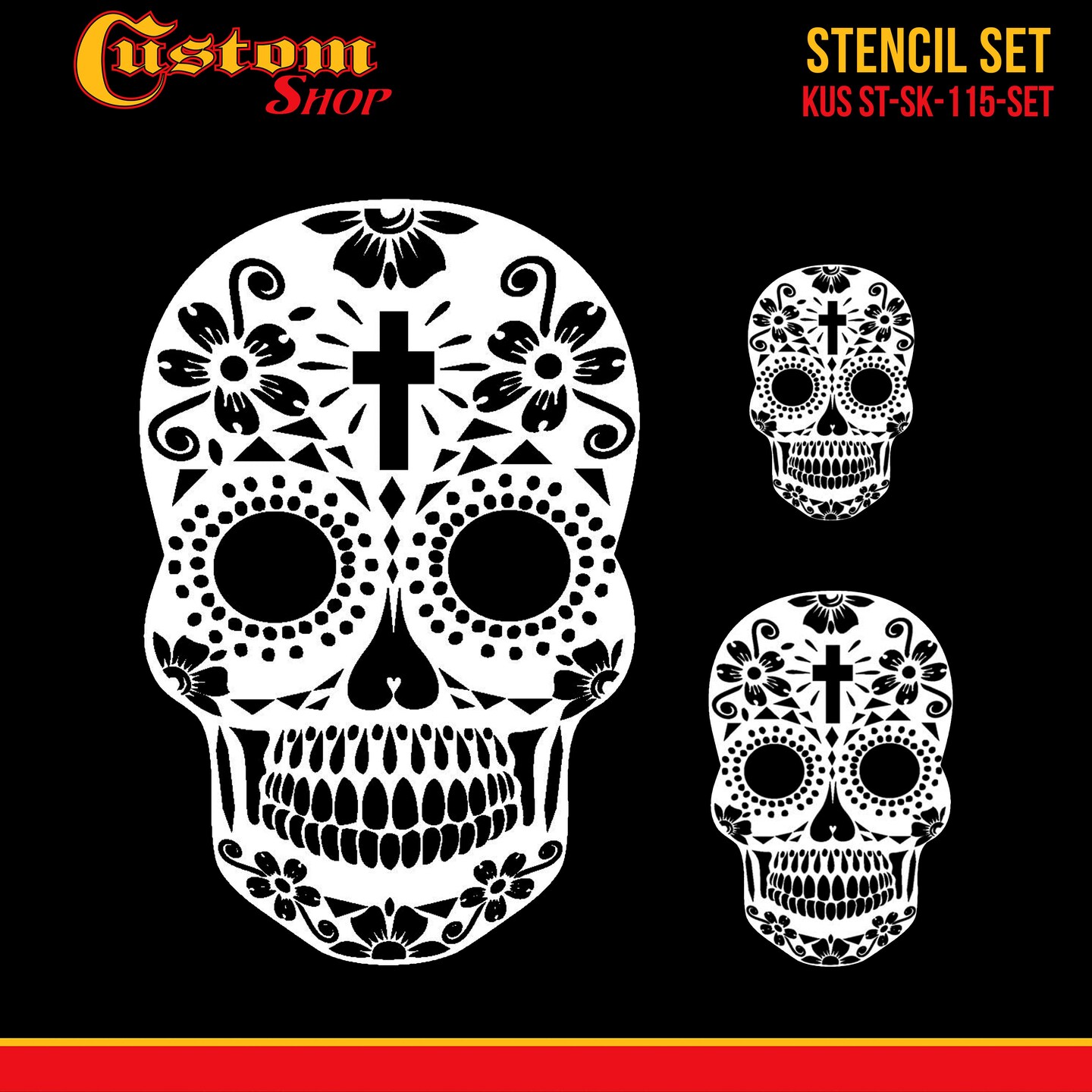 Custom Shop #15 Stencil