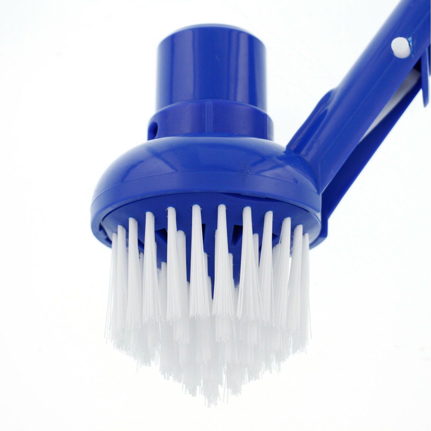 U.S. Pool Supply&#xAE; Swimming Pool Corner Vacuum Brush with Adjustable Vacuum Ring - Connects to Standard 1-1/2&#x22; Vacuum Hose &#x26; 1-1/4&#x22; Poles - Clean Corners, Steps, Stairs