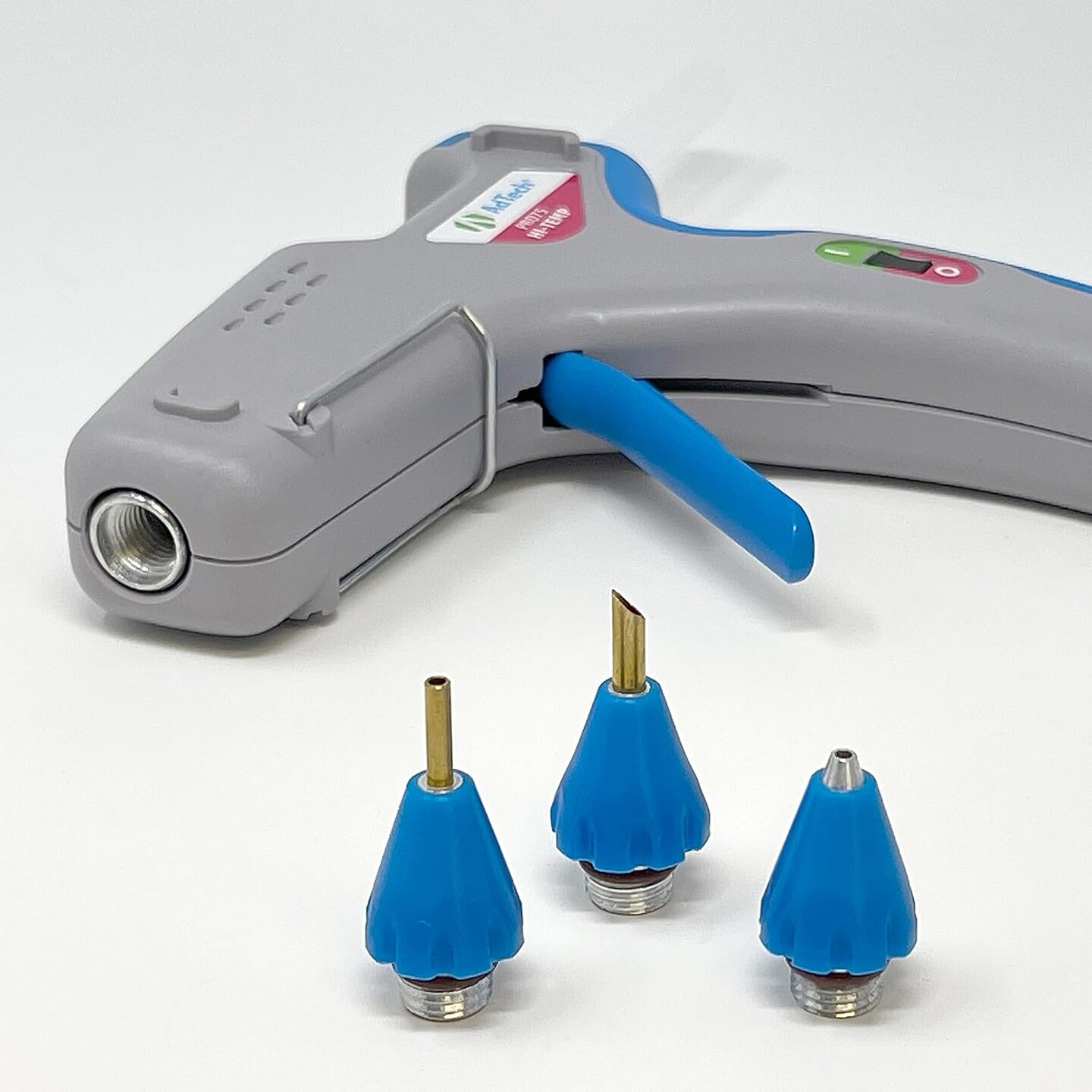 Pro 75 Full Size Hot Glue Gun Kit - Includes 3 Nozzles & Features Artistick Stringless Hot Glue Sticks, 75-Watt Powerful Heater, Ergonomic Design