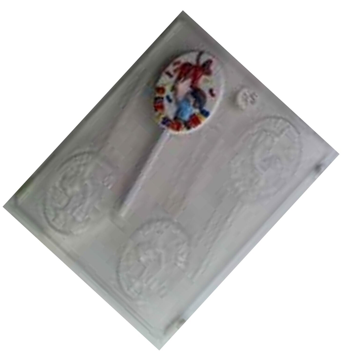 Feliz Cumpleanos/Boy with Burro Pinata Chocolate Sucker Mold