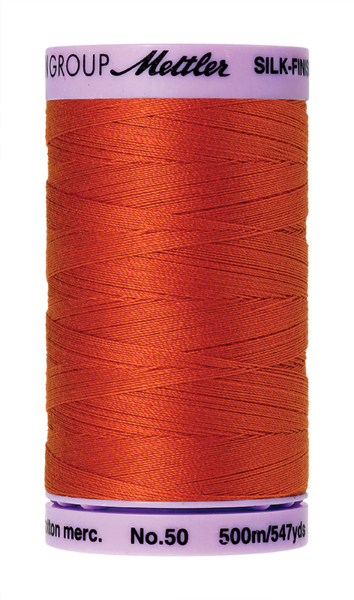 Paprika (9104-0450) | Silk-Finish Cotton 50wt (500M / 547Y) | Mettler Thread
