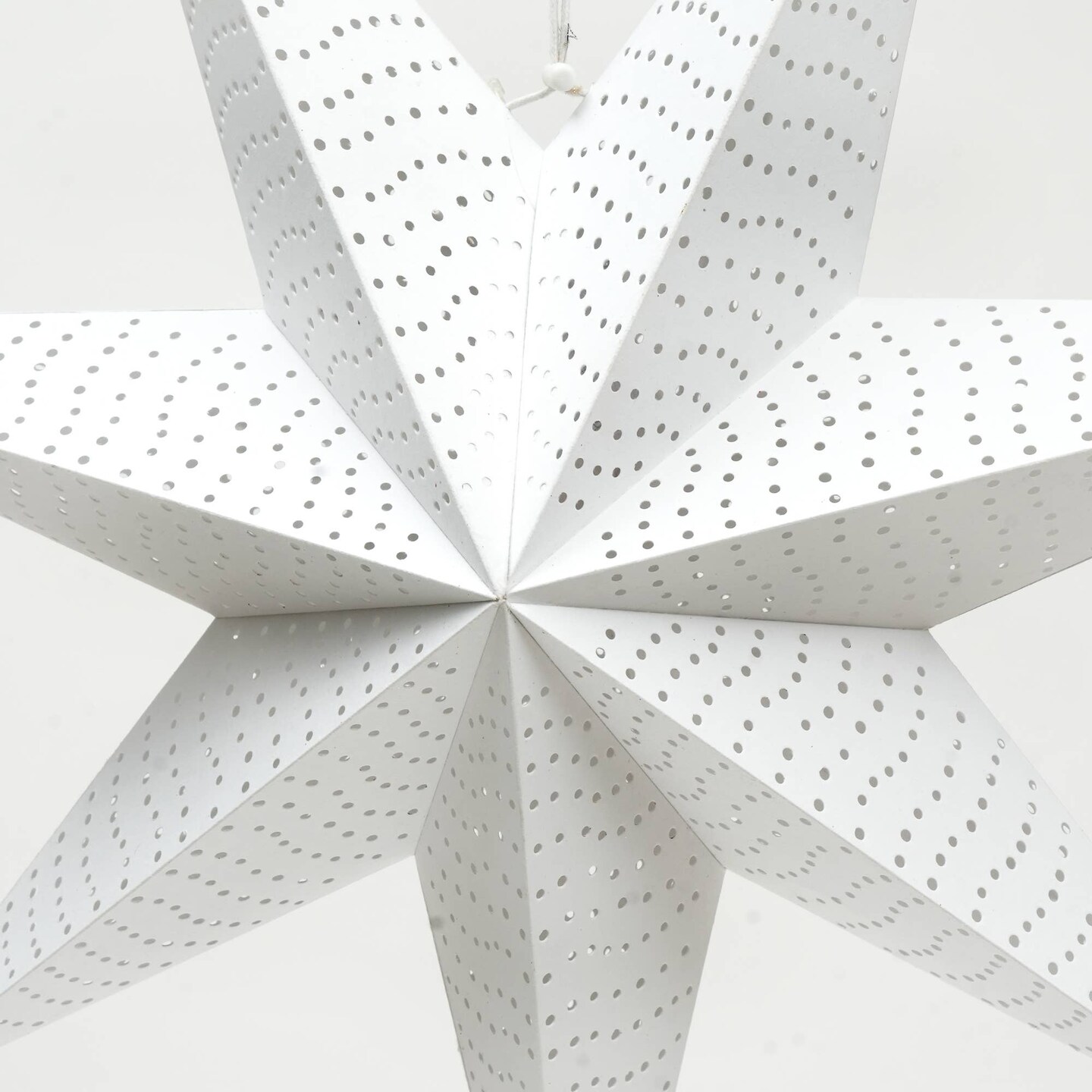 Handmade Paper Star 46 Cm (Dia) - White