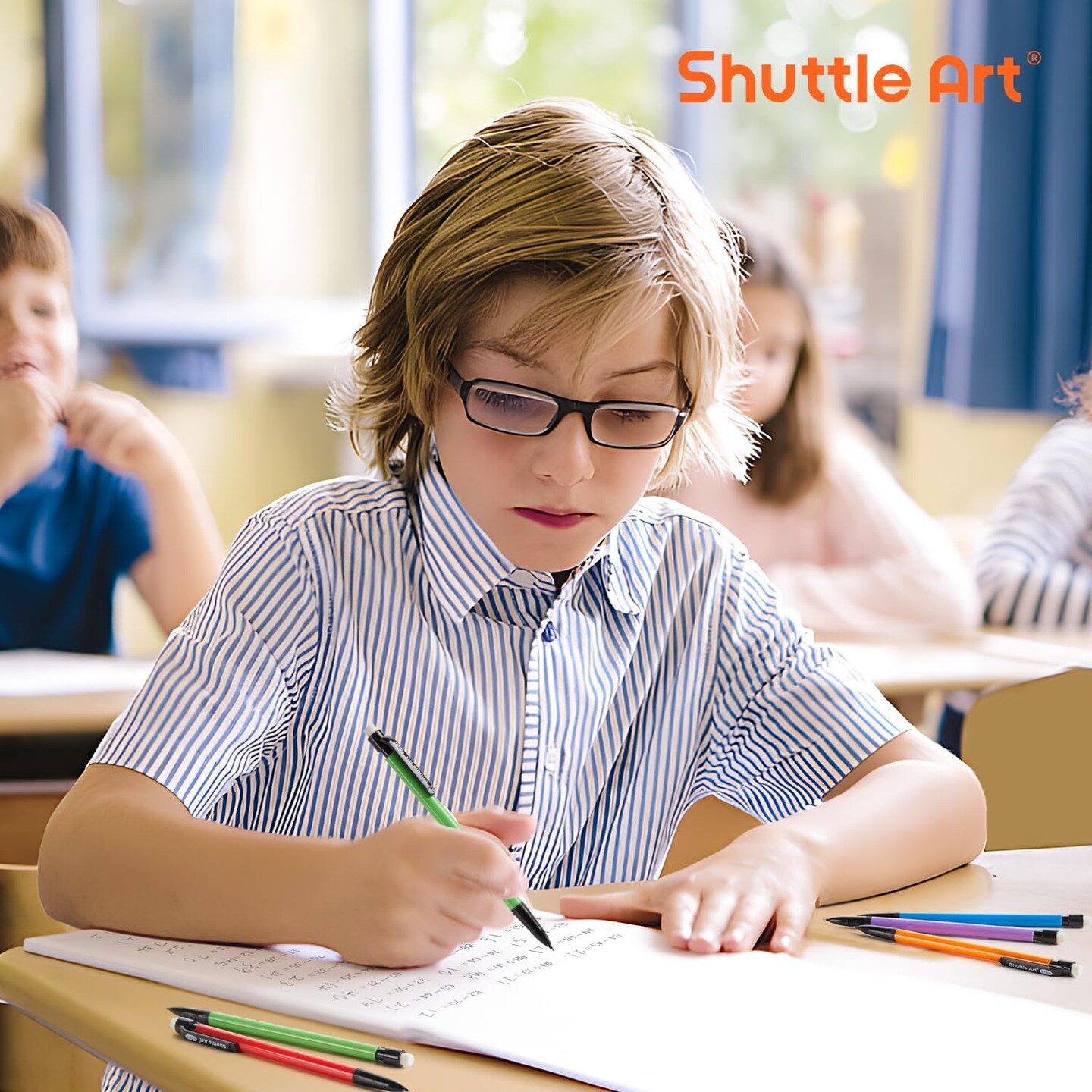 Mechanical Pencils, 162 Pack Bulk Mechanical Pencils 0.7mm Medium Point, HB #2 Lead Pencils, Assorted Barrels, Office School Supplies