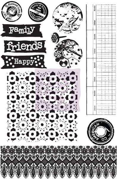 Cling Stamps- Sunrise Sunset - 1 pc 655350960100