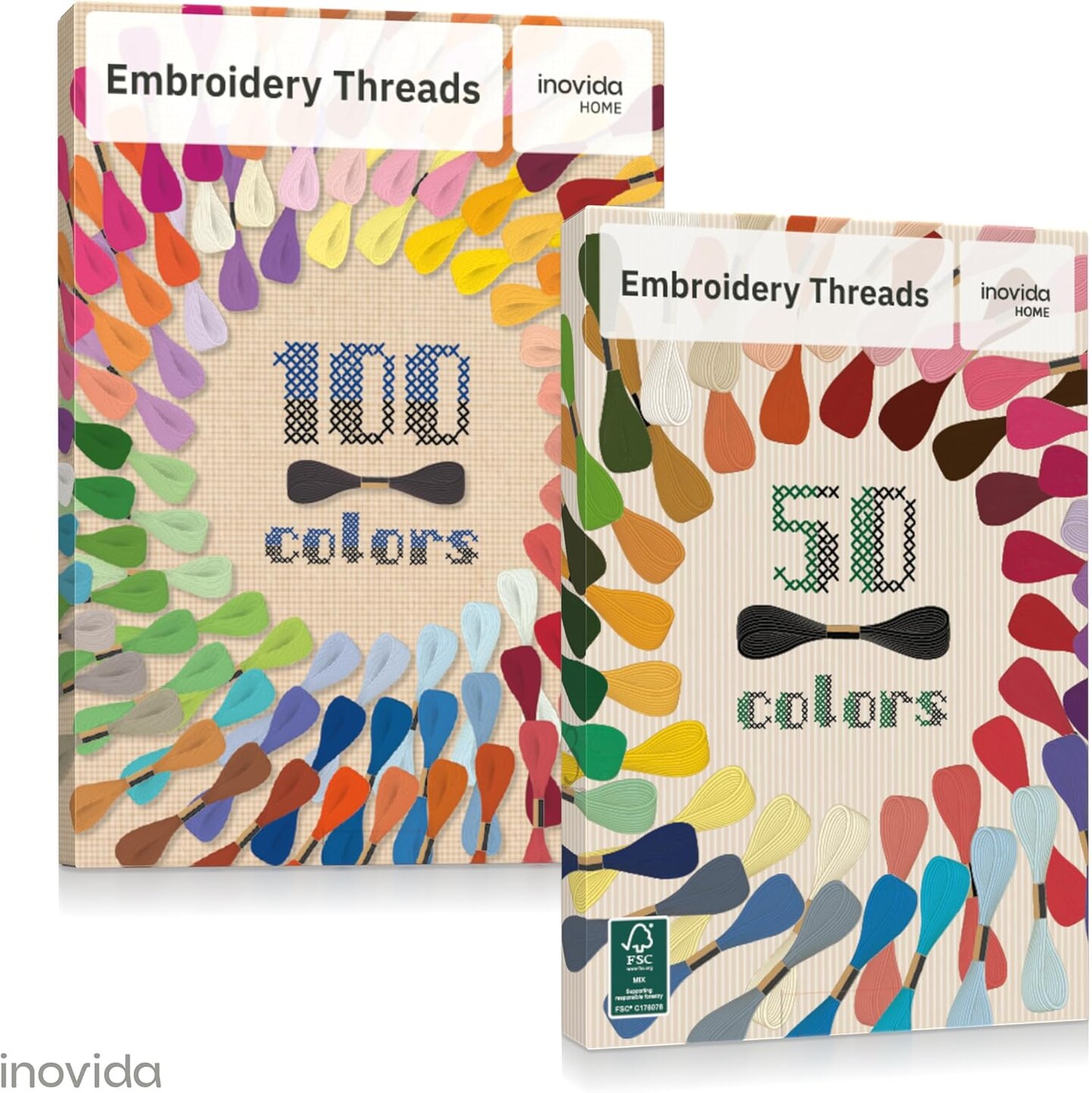 Embroidery Floss Set - 100 Colors