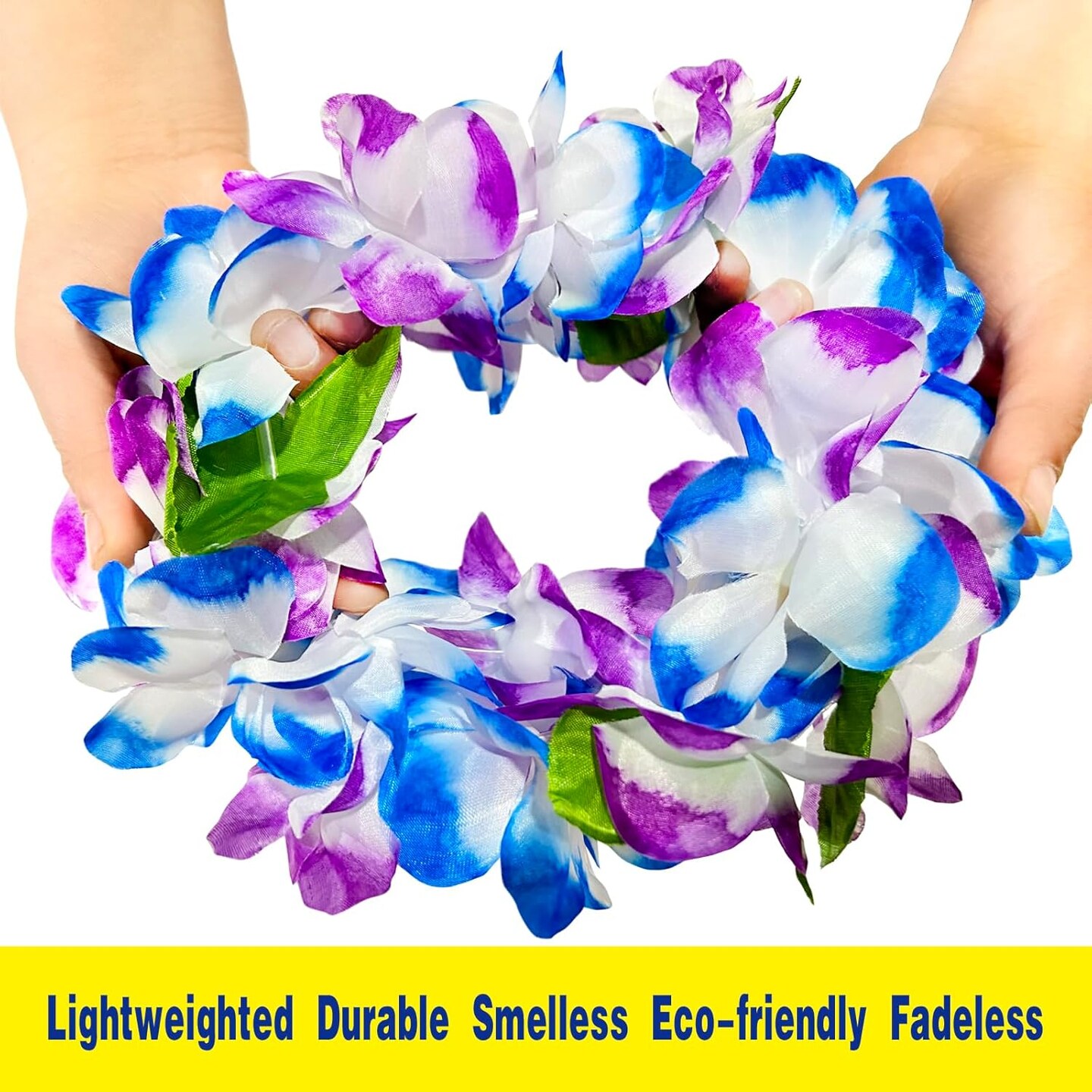 6 Count Thickened Summer Hawaiian Leis, Perfect Luau Party Supplies for Summer Beach Vacations, Essential Party Decorations