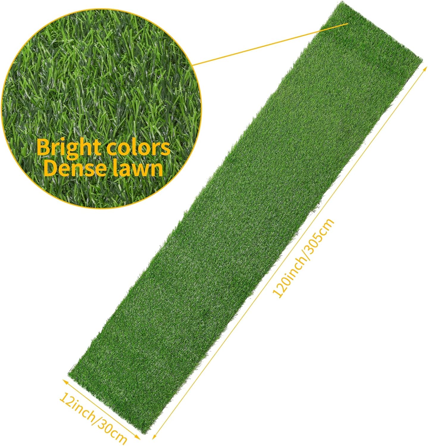 12"x120" Artificial Grass Table Runner – Synthetic Turf Decor for Parties & Events