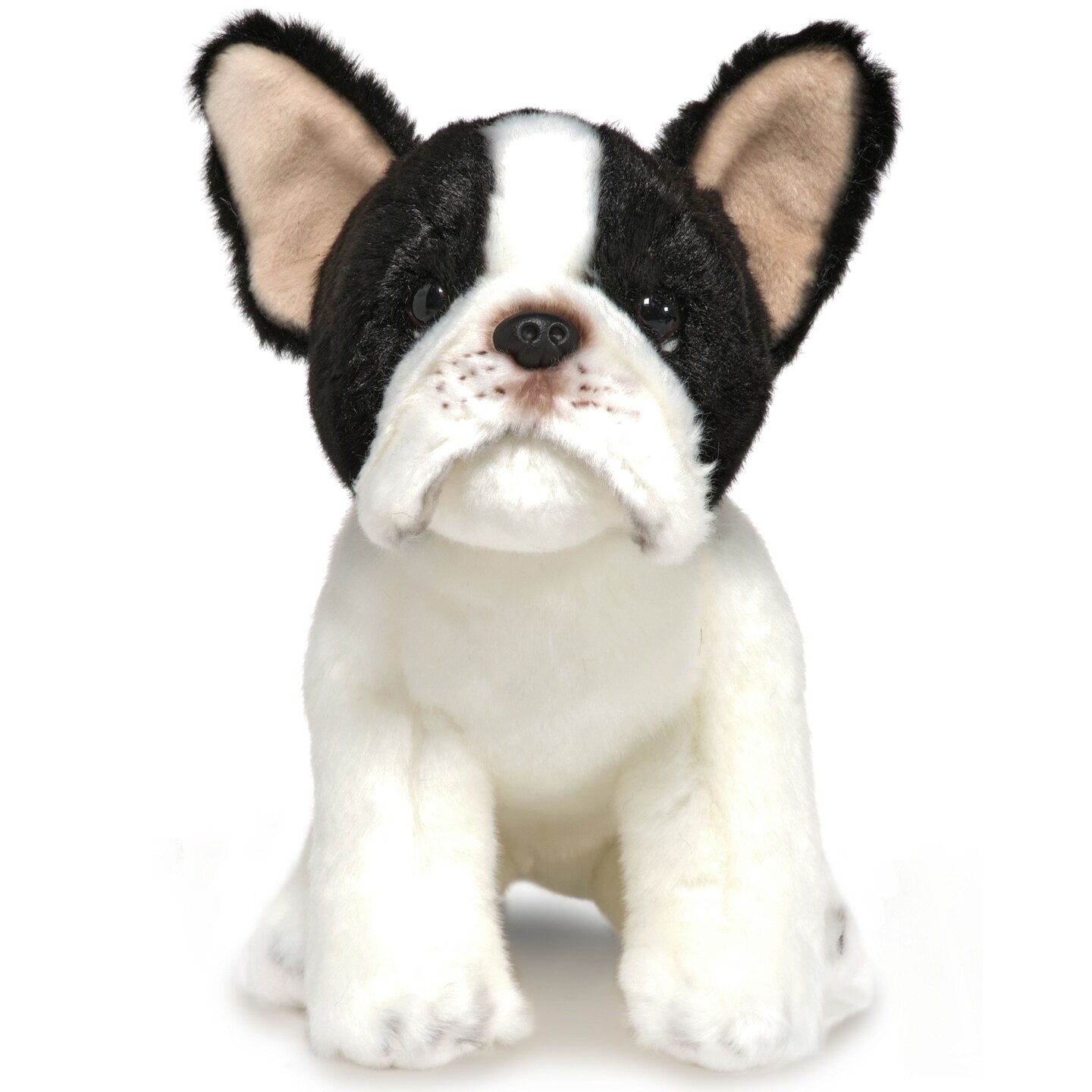 Bearington Collection Oliver The French Bulldog Plush, 13 Inch French Bulldog Stuffed Animal, For Ages 3-14