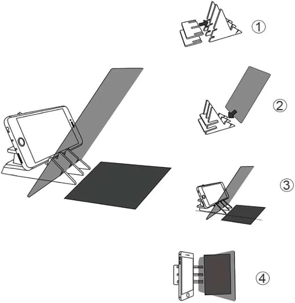 Optical Image Drawing Board - Copy Board, Projection Copy Board Tracing Drawing Board Painting Reflection Tracing Line Pad for Kids, Beginners, Artists, etc