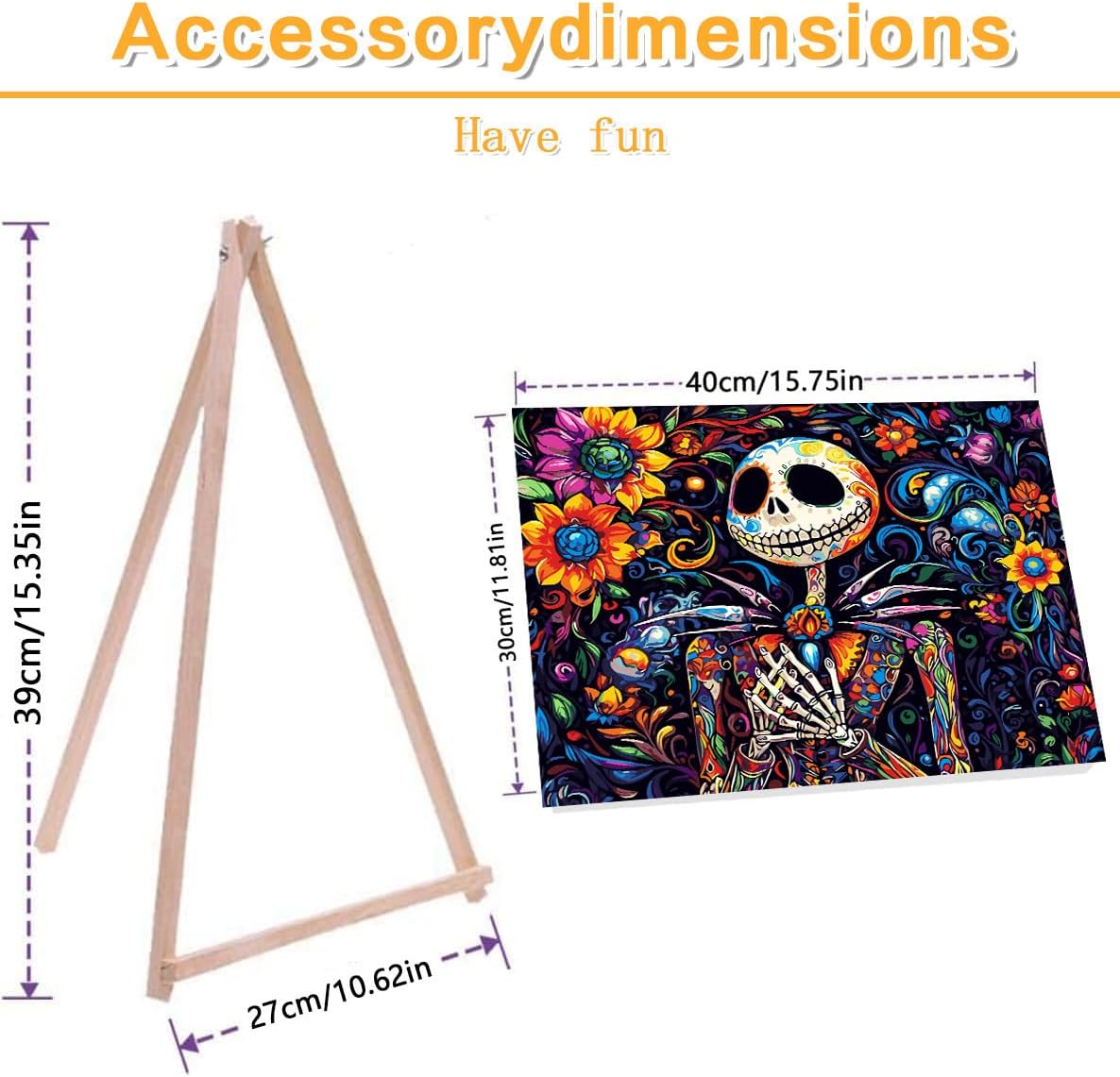Halloween Paint by Numbers Kits