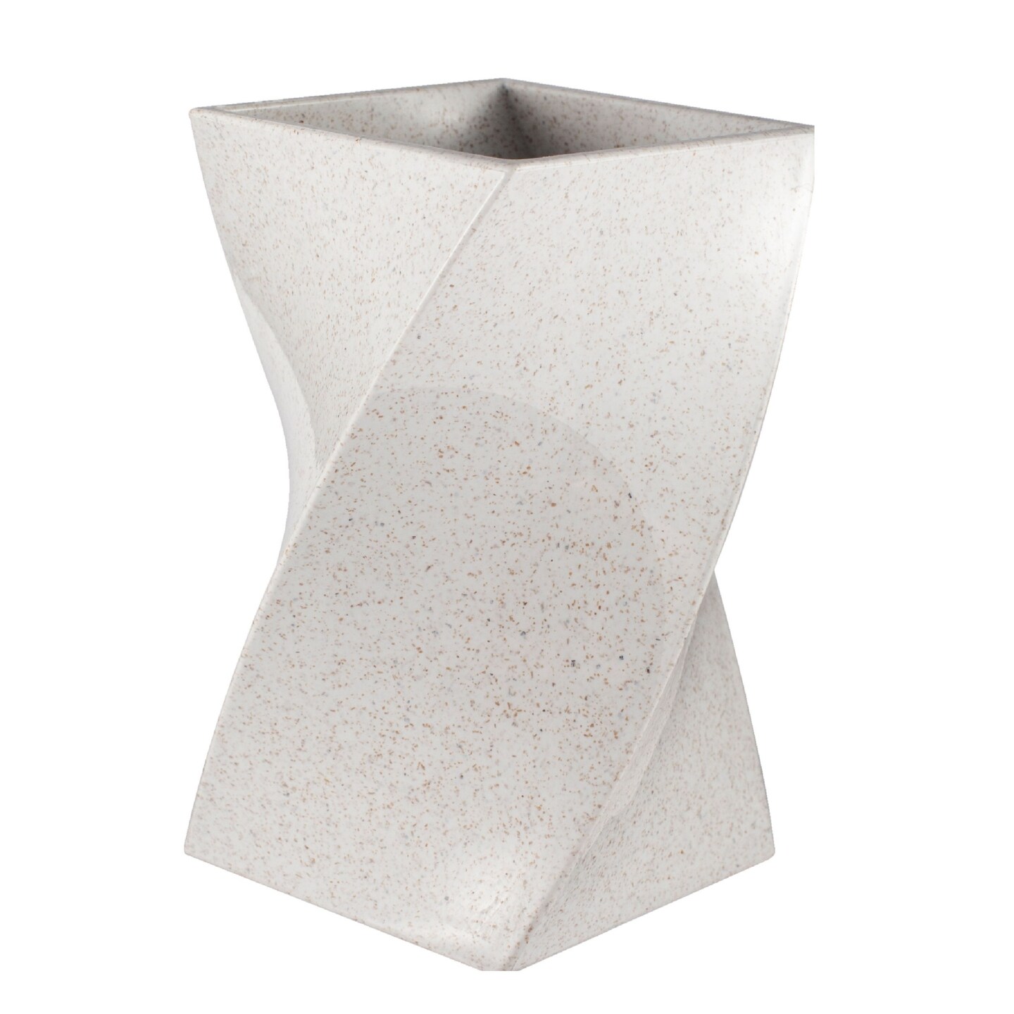 Stylish Wave Pen Holder Pencil Cup for Desk Organizer Makeup Brushes, Beige