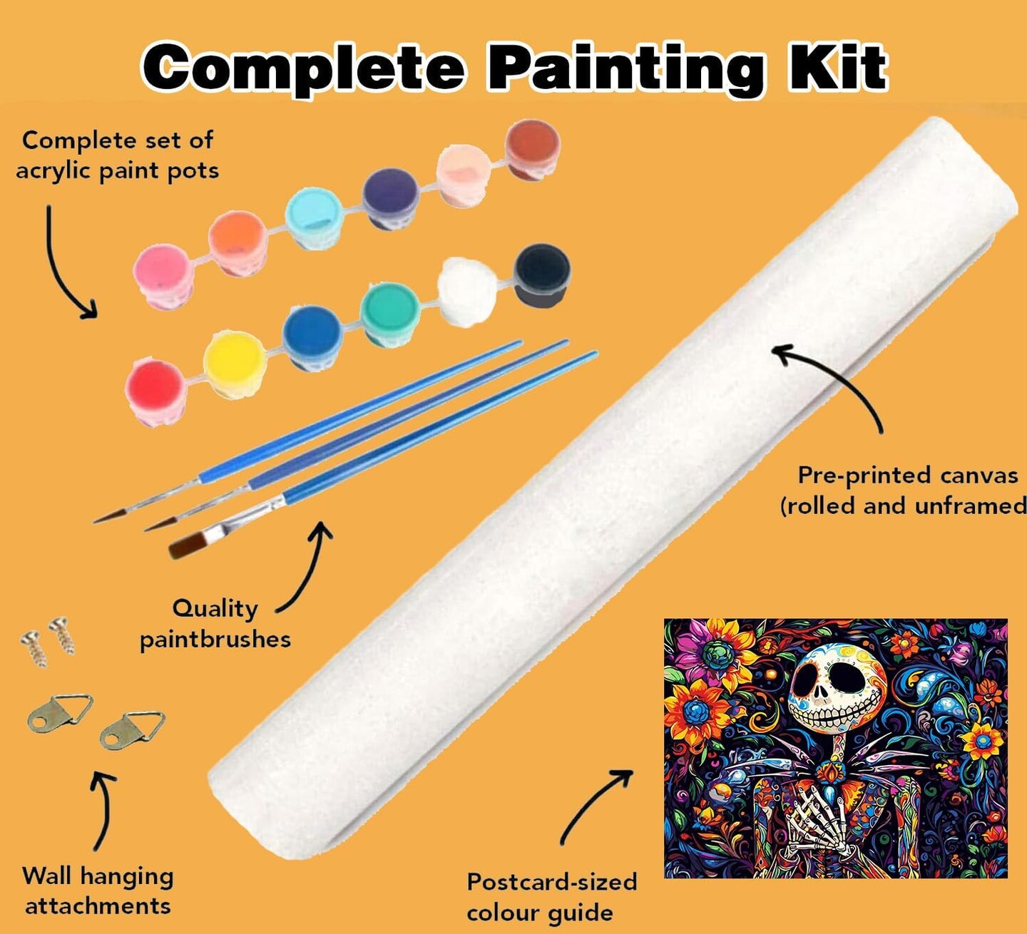 Jack Paint by Numbers Kits