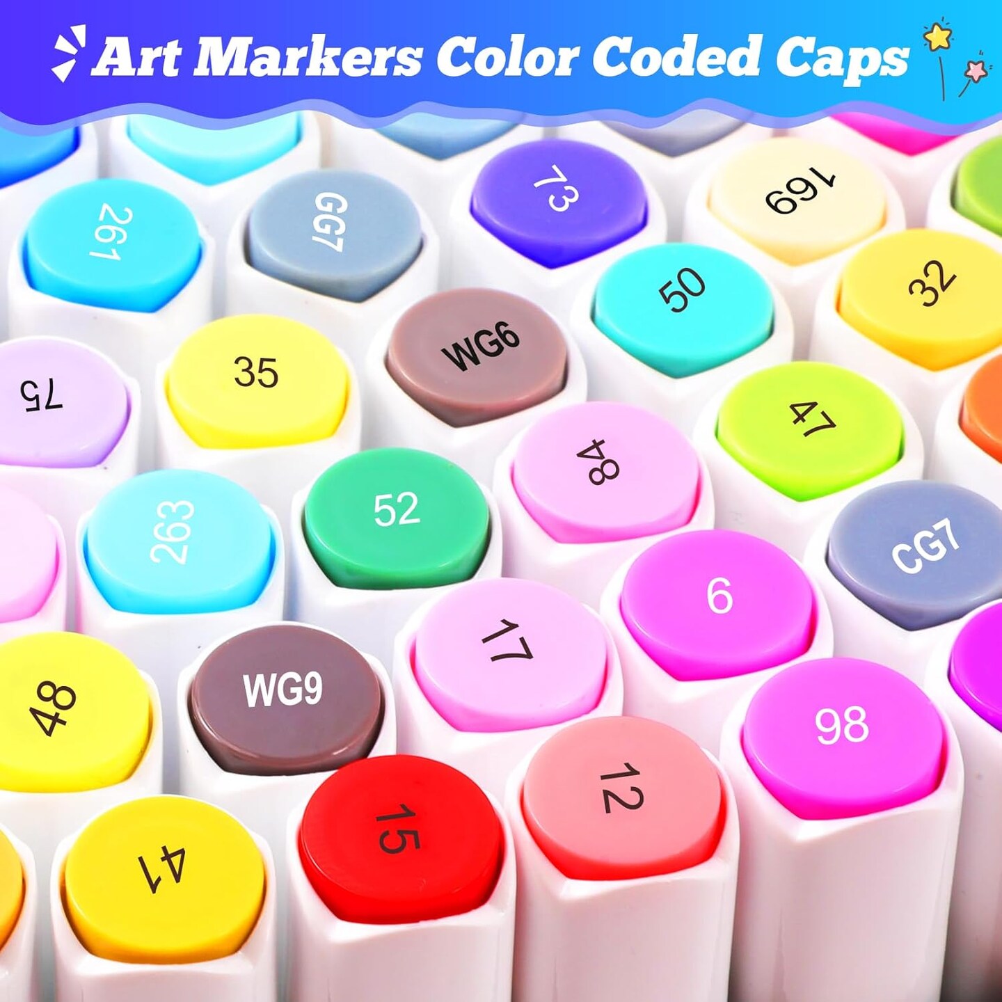Alcohol Markers 80 Colors Dual Tips Art Markers Sketch Pens Set, Art Supplies Kit, Art Set Drawing Pen for Adult Coloring Books Painting, Sketching, Gifts for Teens Girls Boys Kids Artists