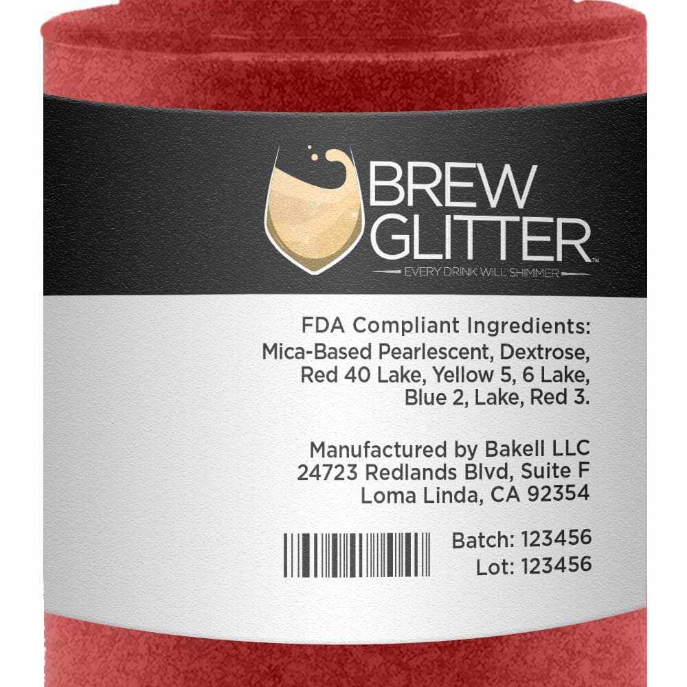 Maroon Red Edible Glitter Spray Pump | Brew Glitter&#xAE;